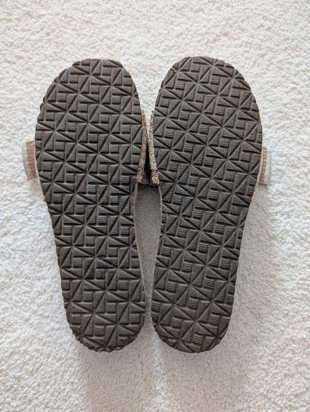Haute Hippie Natural Woven Slide Sandals with Buckle - Picture 6 of 6